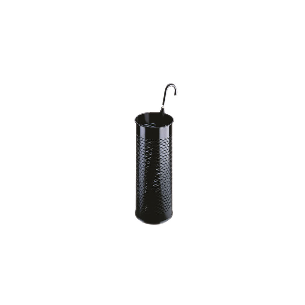 Umbrella/Waste Bin Perforated Black 310251