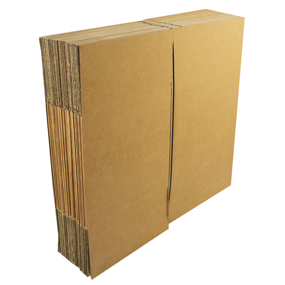 Single Wall 381x330x305mm Corrugated Cardboard Boxes (Pack of 25)