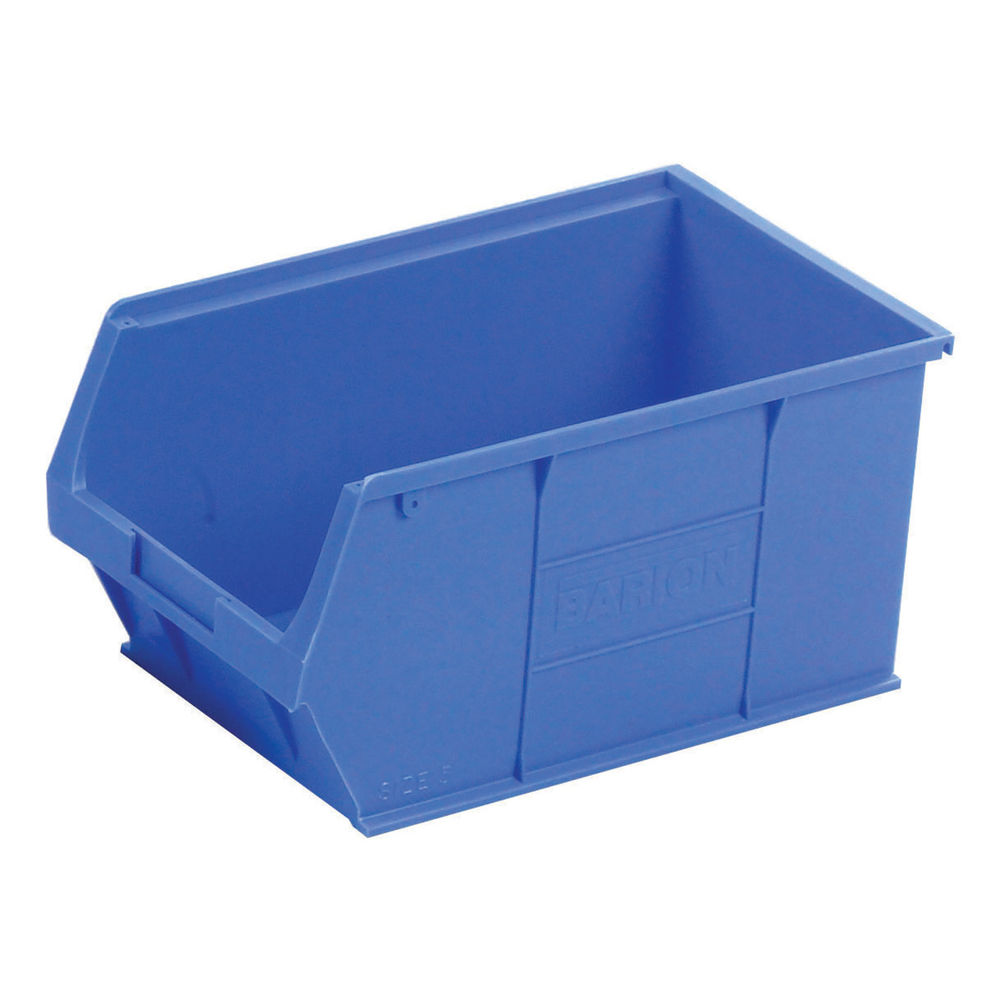 Barton TC5 Small Parts Container Semi-Open Front Blue 12.8L (Pack of 10) 010051