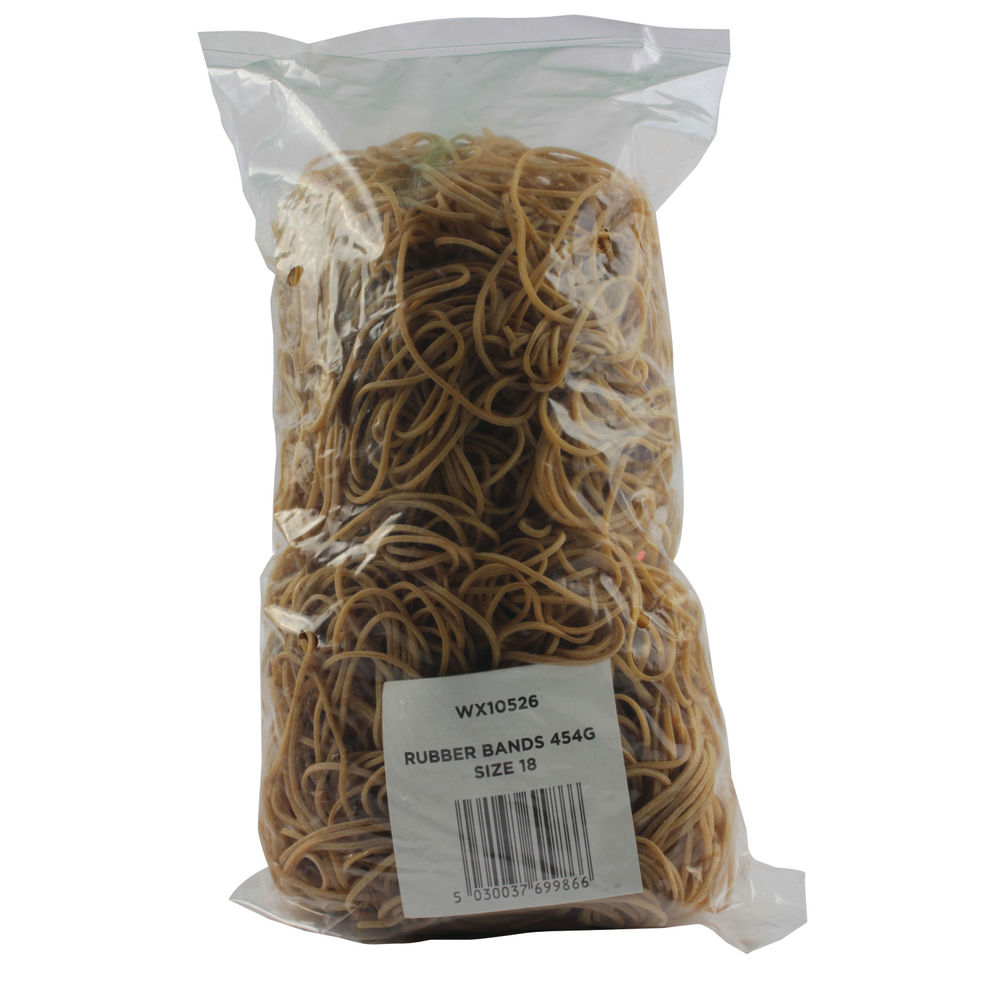 Essentials Rubber Bands Size 18 (Pack of 454g) - 9340015