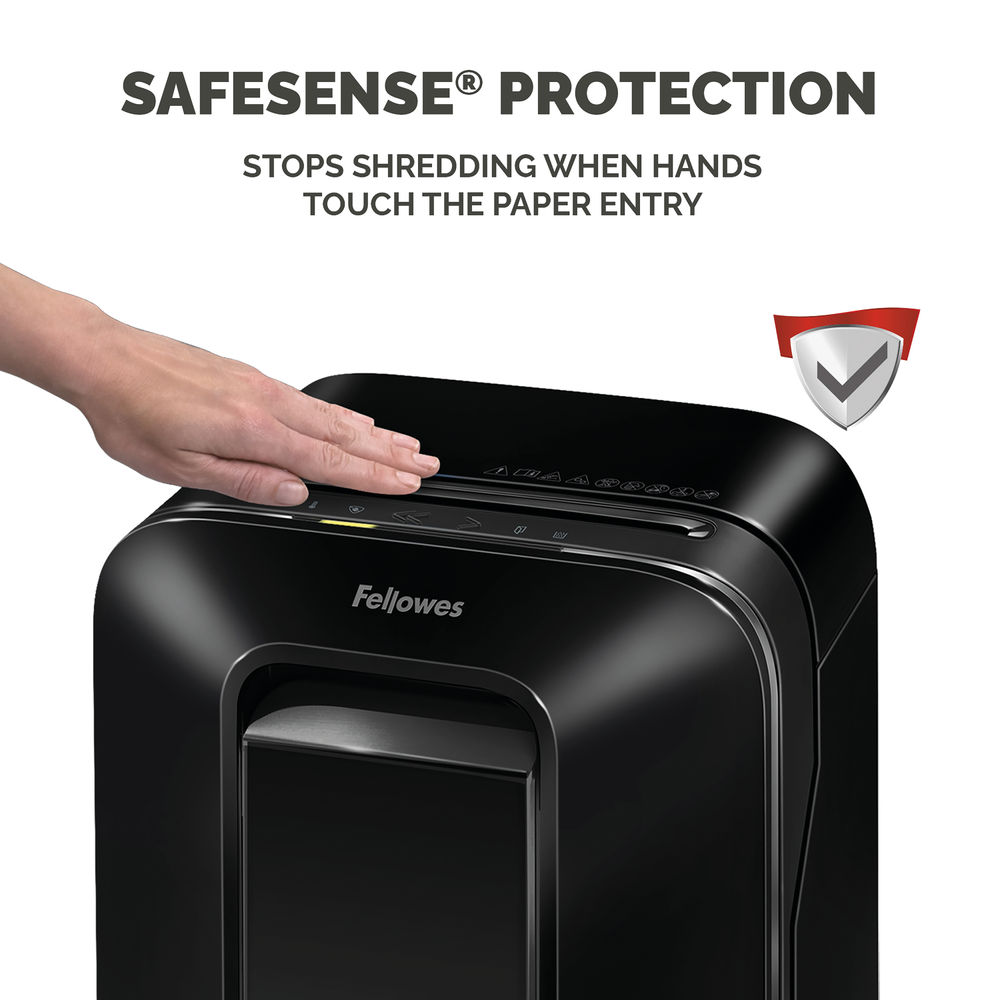 Fellowes Powershred LX201 Micro-Cut Shredder Black