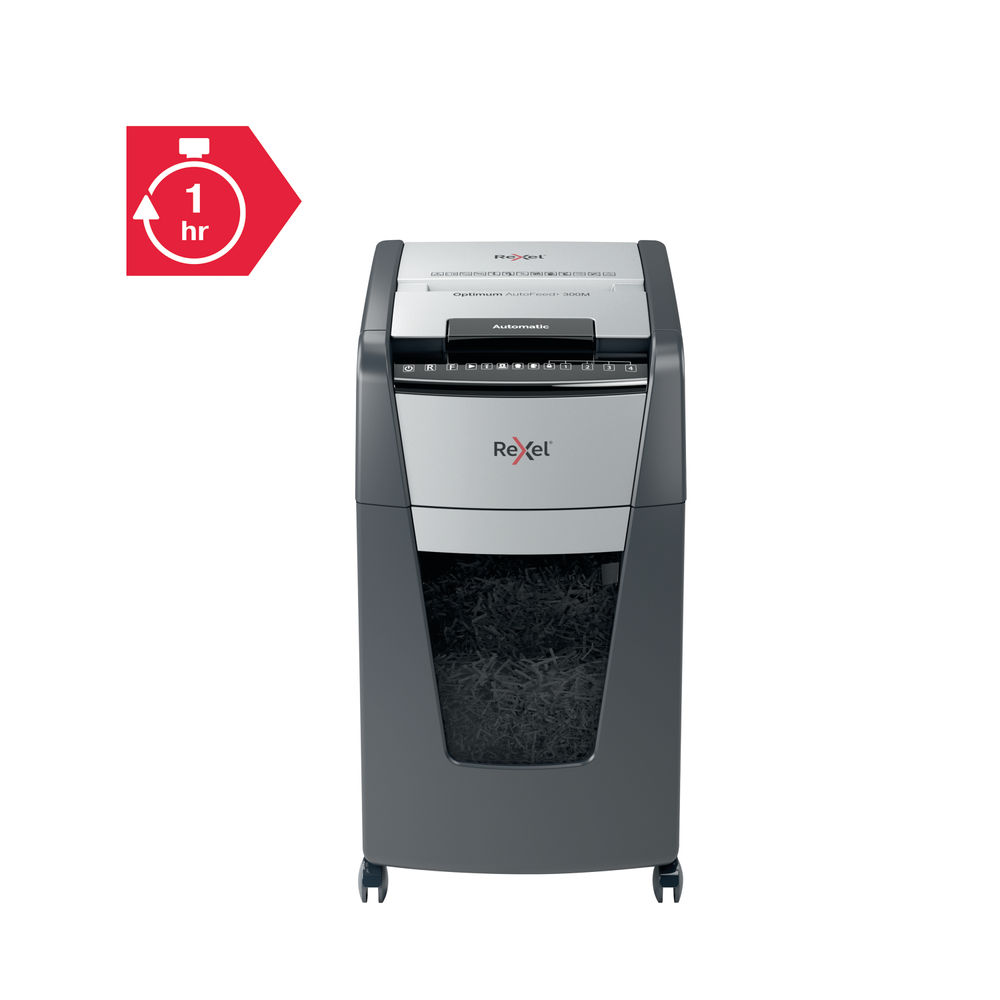 Rexel Optimum AutoFeed+ 300M Micro Cut Shredder