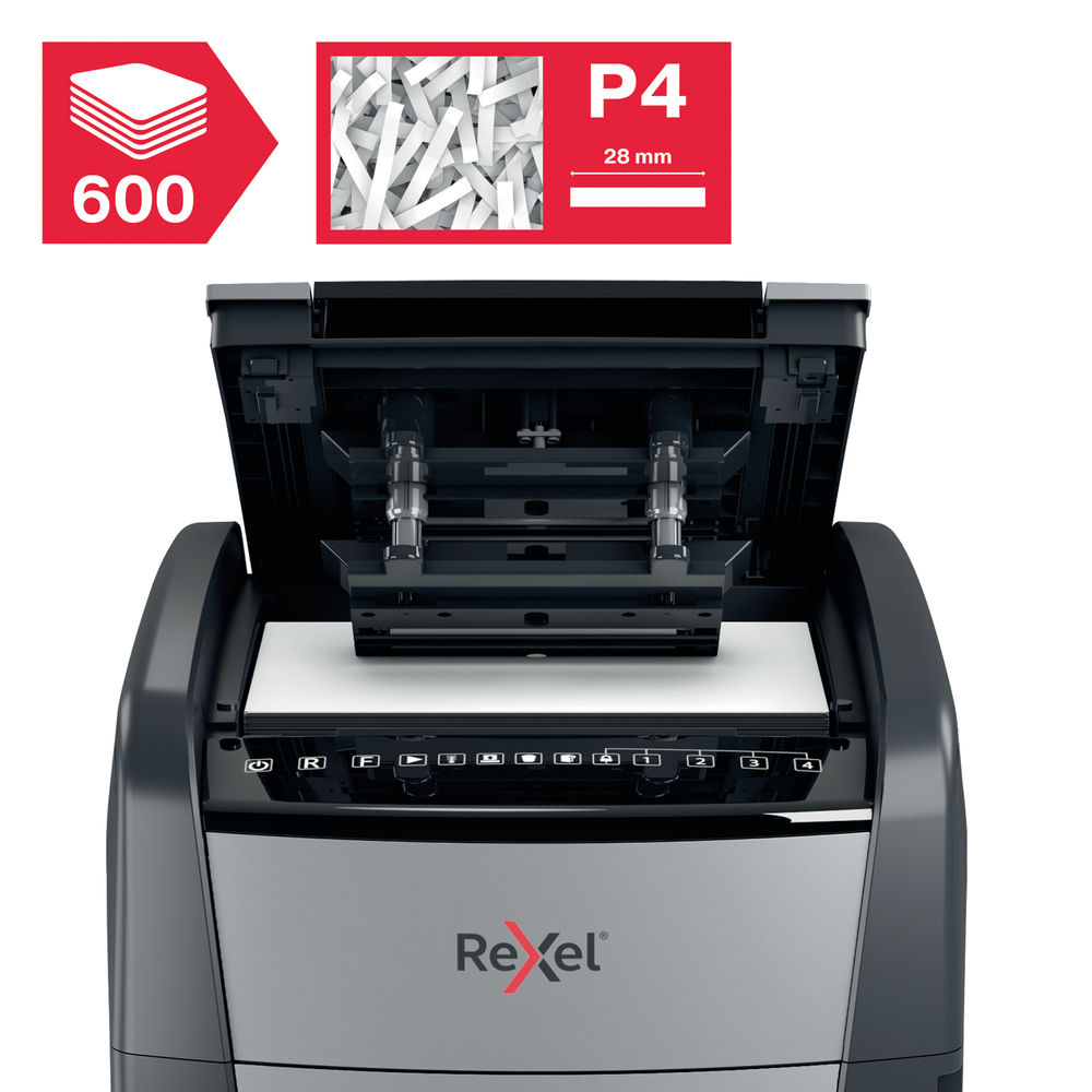 Rexel Optimum AutoFeed+ 600X Shredder