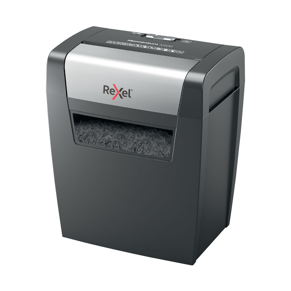 Rexel Momentum X406 Cross-Cut P-4 Shredder 2104569