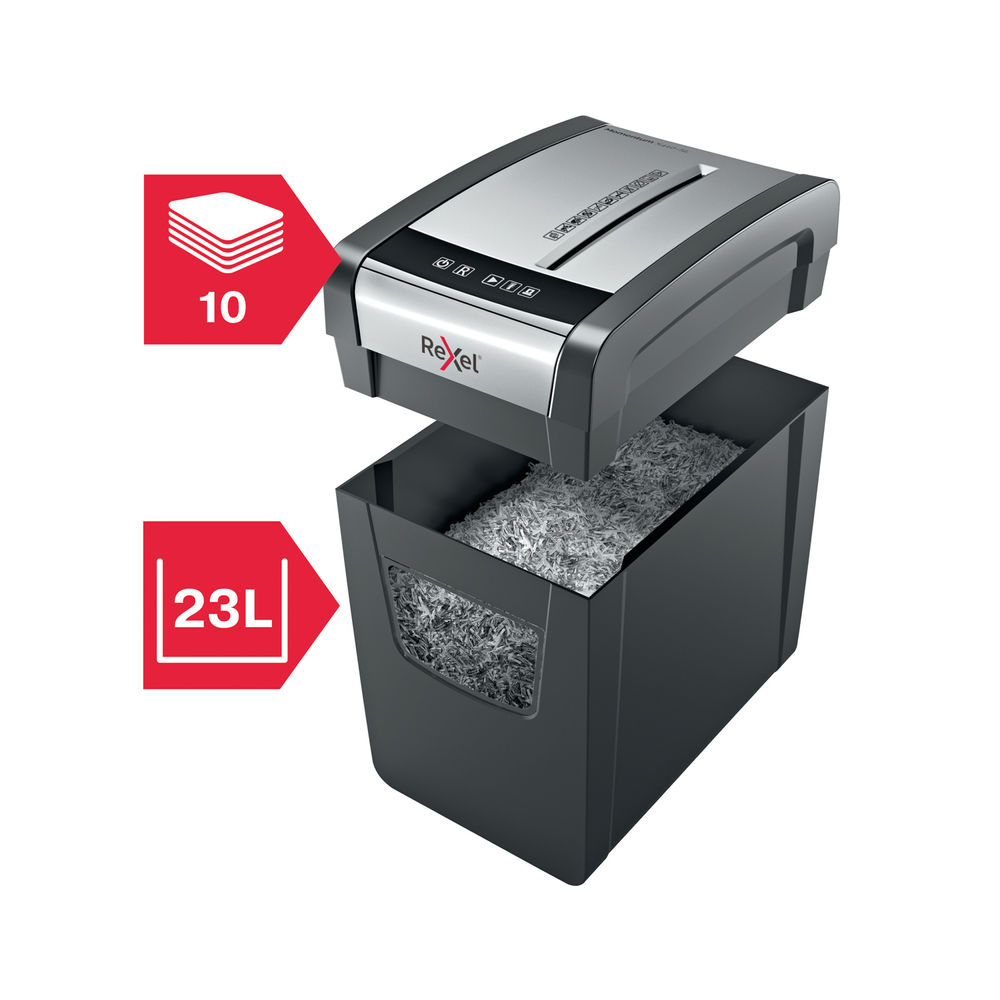 Rexel Momentum X410-SL Cross-Cut Shredder