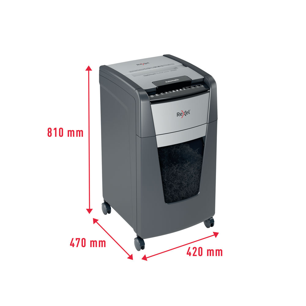 Rexel Optimum AutoFeed+ 300M Micro Cut Shredder