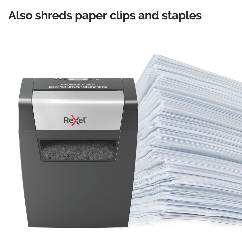 Rexel Momentum X406 Cross-Cut Shredder