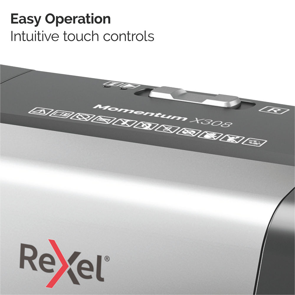 Rexel Momentum X308 Cross-Cut Shredder