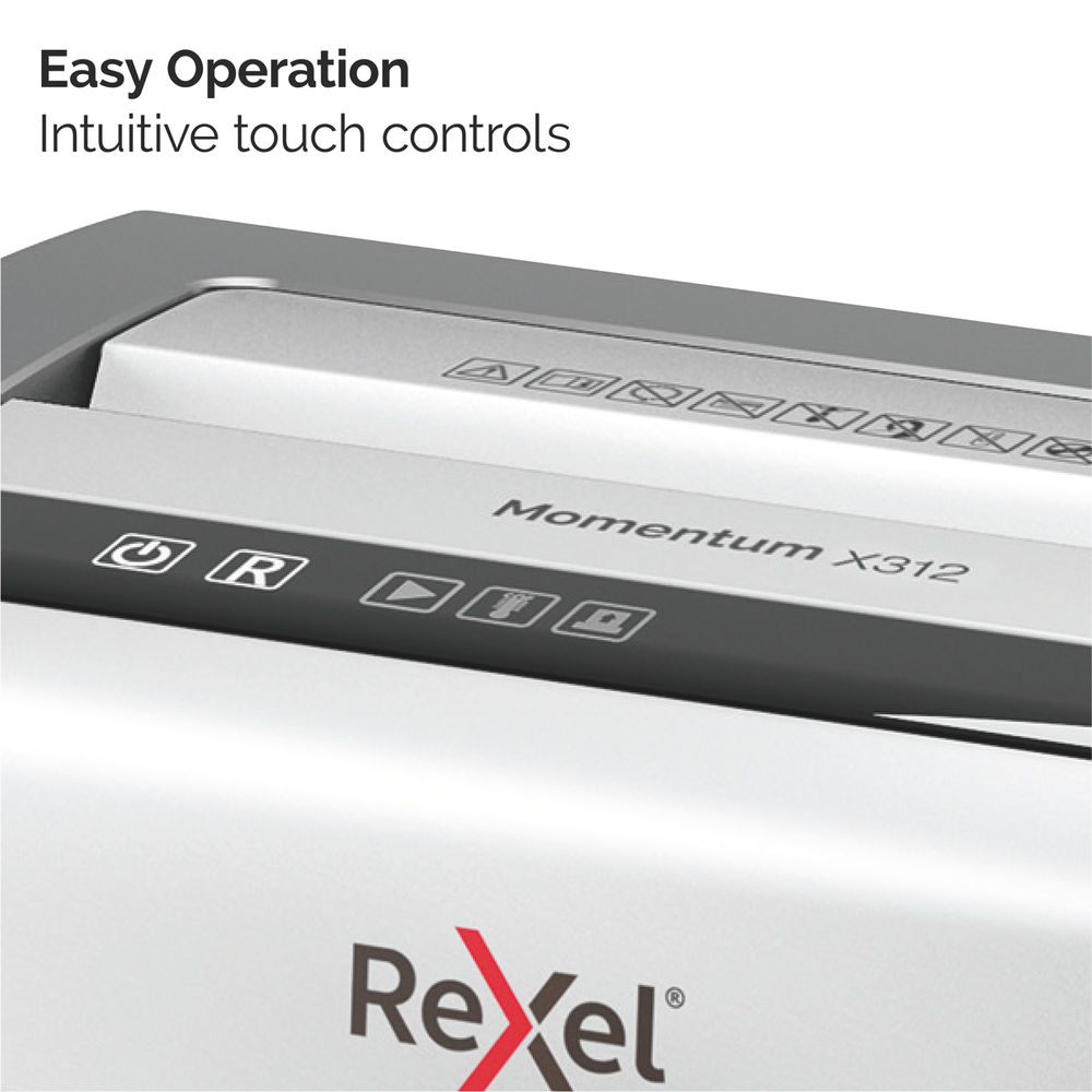 Rexel Momentum X312 Cross-Cut Shredder