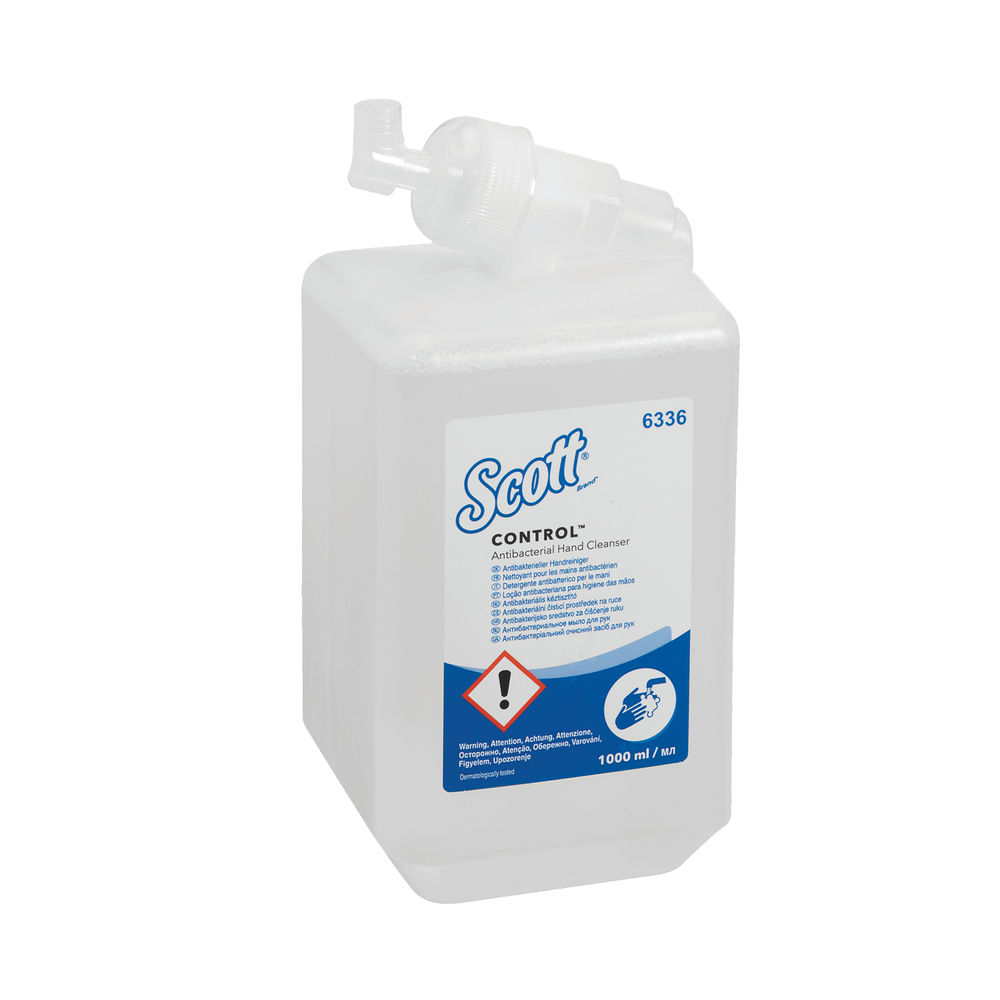 Scott Control 1L  Antibacterial Hand Cleanser (Pack of 6)