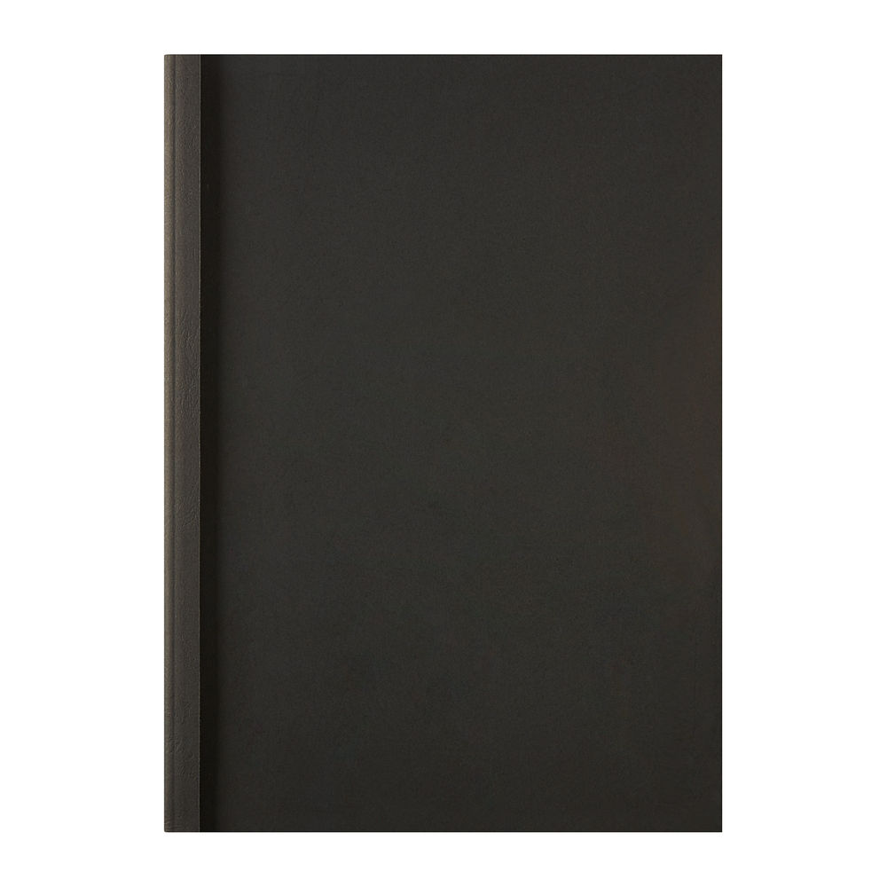 GBC LeatherGrain ThermaBind A4 Cover 1.5mm Black (Pack of 100) IB451607