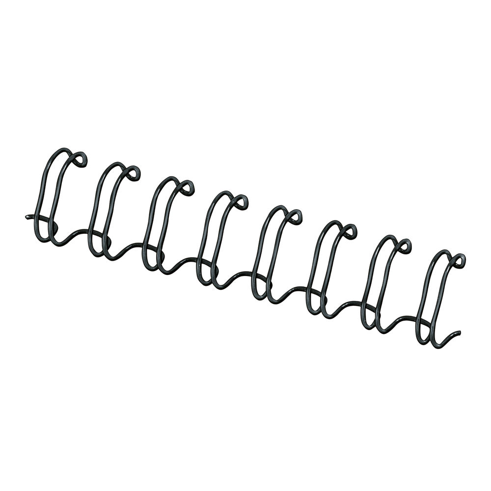 Fellowes Wire Binding Element 12mm Black (Pack of 100) 53273