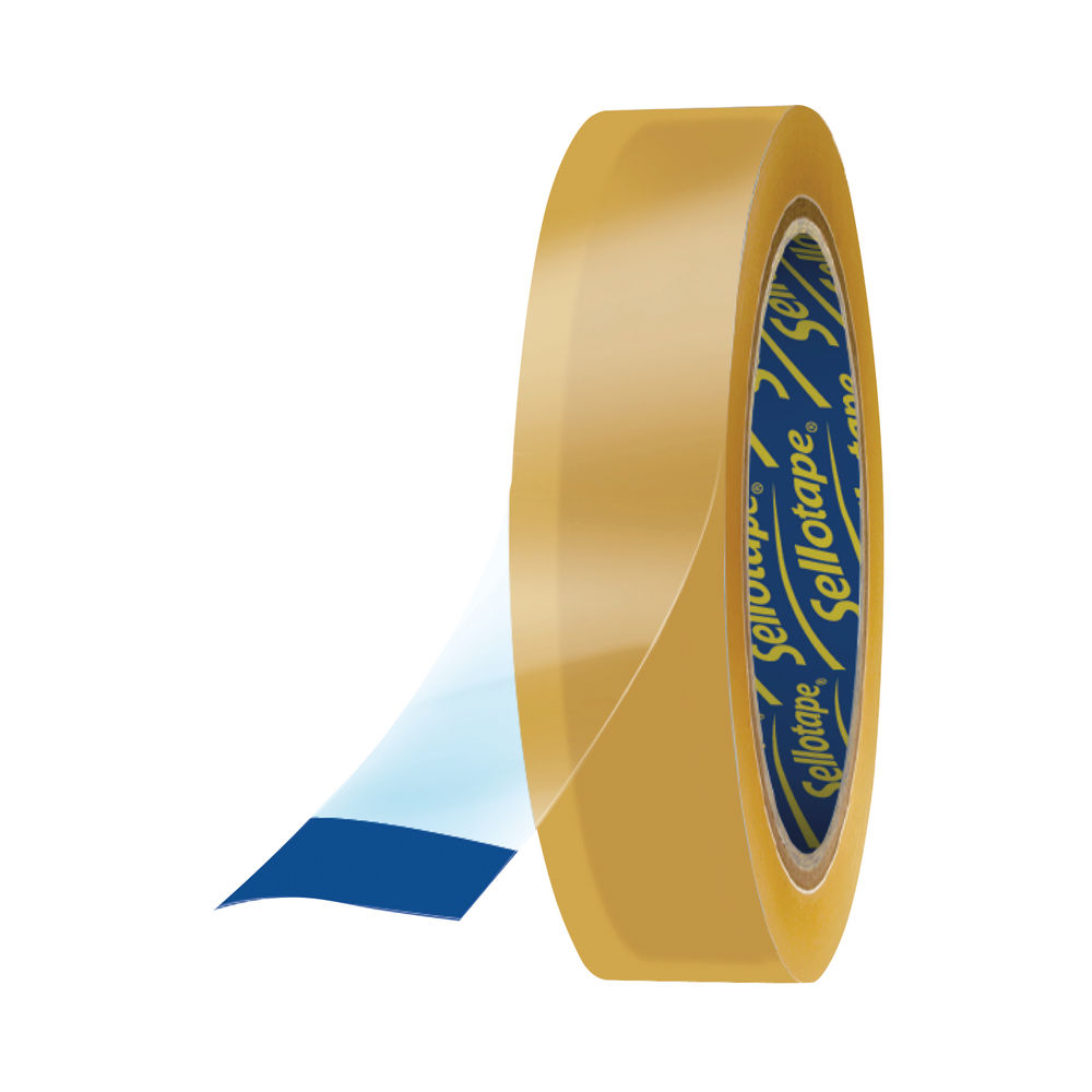 Sellotape Original Golden Tape 18mmx25m (Pack of 8)