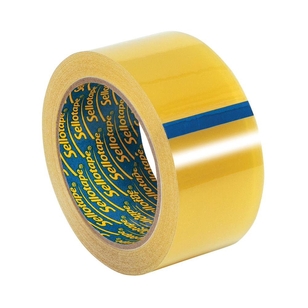 Sellotape 48mm x 66m Original Golden Tape (Pack of 6)