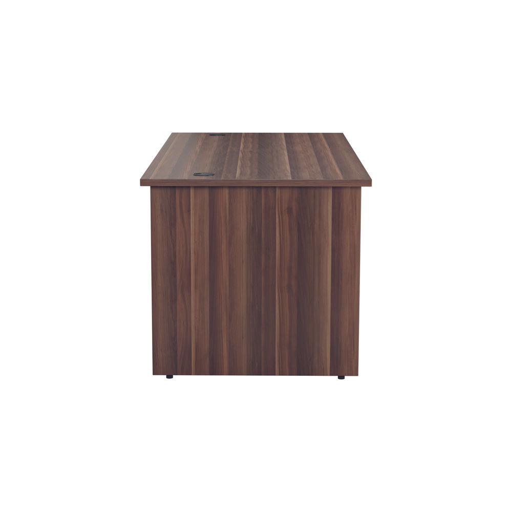 Jemini 1600x800mm Dark Walnut Rectangular Panel End Desk