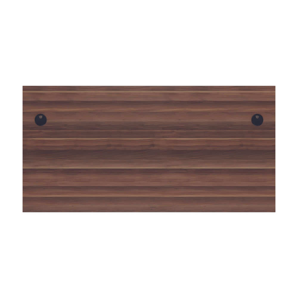 Jemini 1600x800mm Dark Walnut Rectangular Panel End Desk