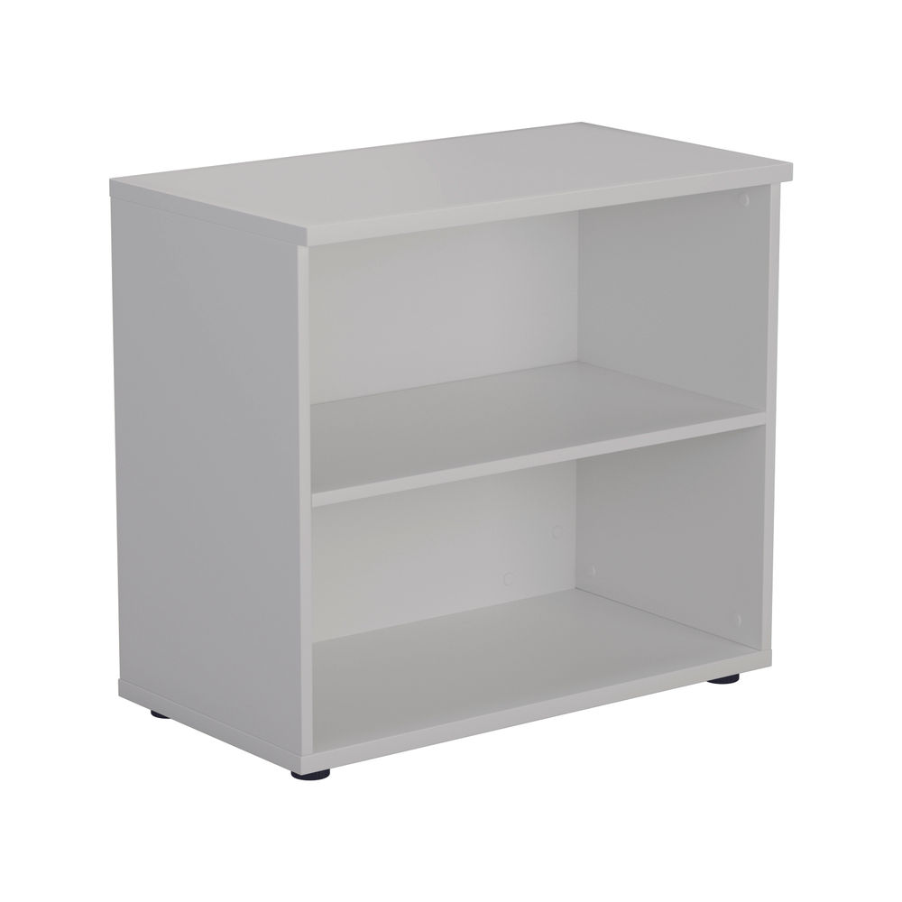 Jemini Wooden Bookcase 800x450x730mm White KF811367