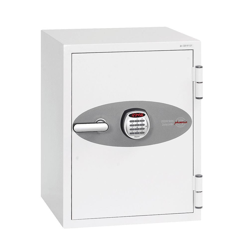 Phoenix Data Combi Safe Electronic Lock Size 2 White DS2502E