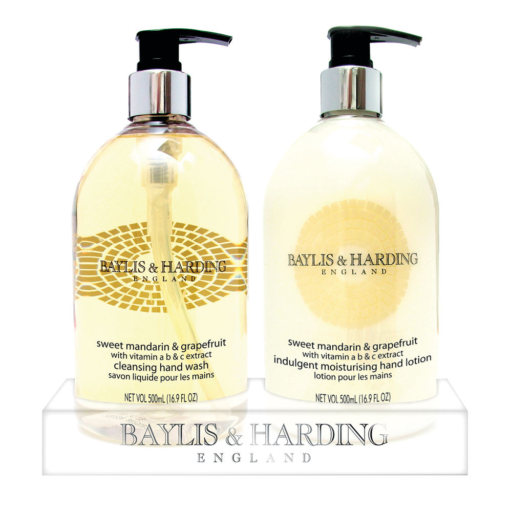 Baylis and Harding Mandarin and Grapefruit Wash and Lotion Set 0604243