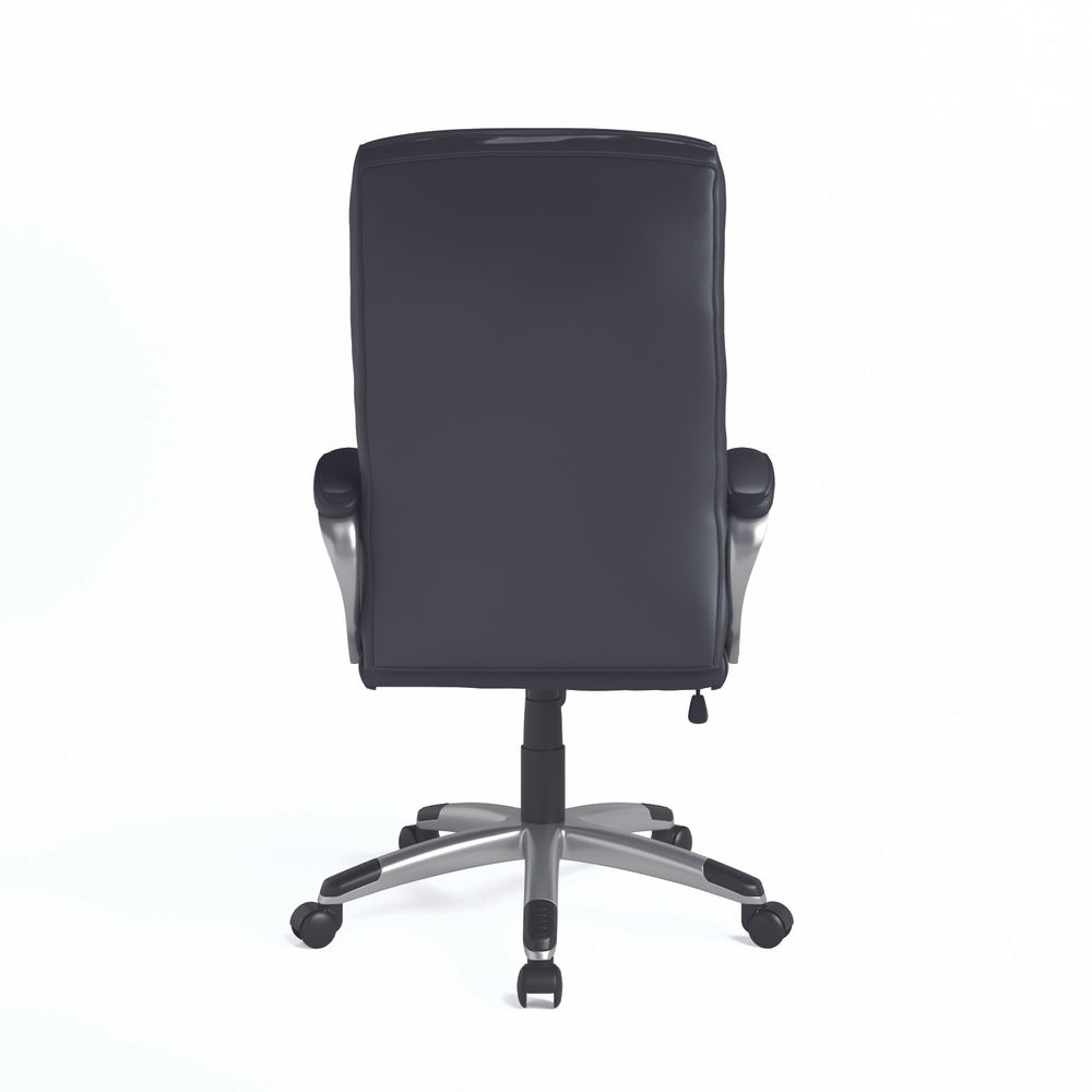 Hampton Leather Office Chair Black