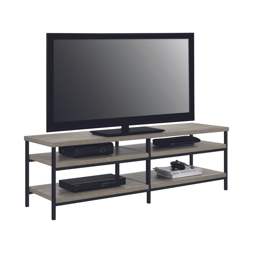 Elmwood TV Stand 60 Distressed Grey Oak