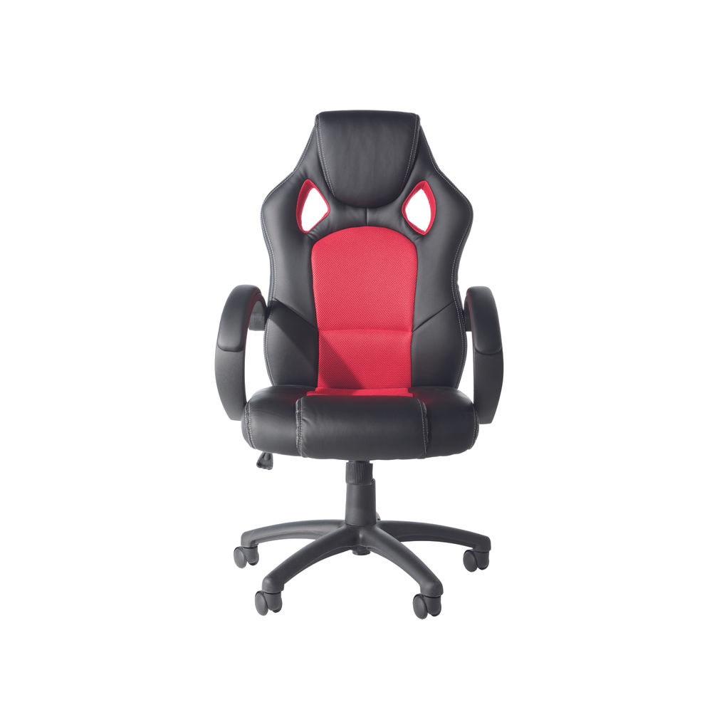 Daytona Faux Leather Racing Chair Red