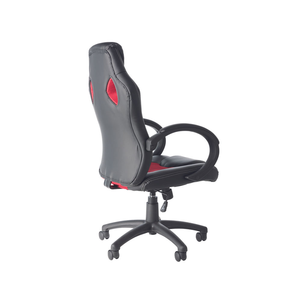 Daytona Faux Leather Racing Chair Red