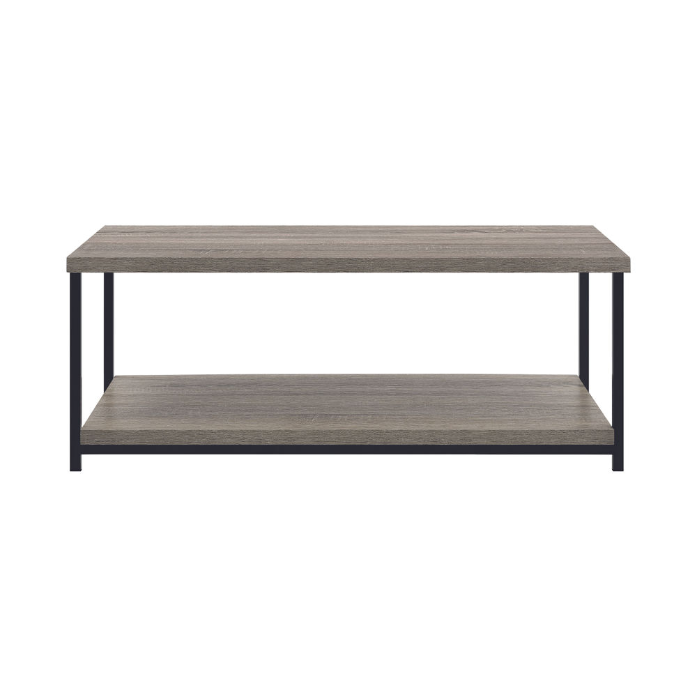 Elmwood Coffee Table Distressed Grey Oak