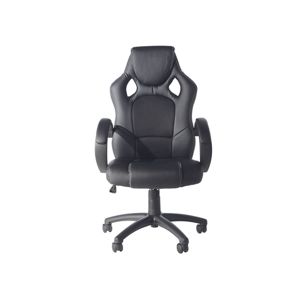 Daytona Faux Leather Racing Chair Black