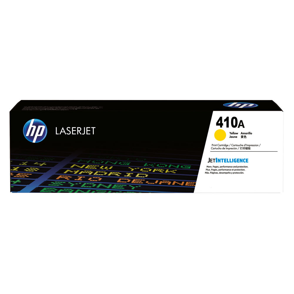 HP 410A Yellow Laserjet Toner Cartridge CF412A