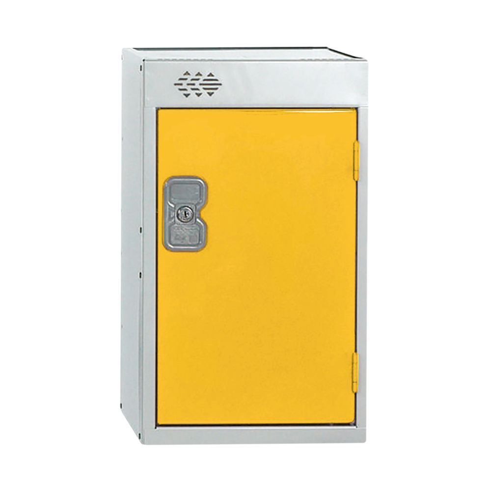 One Compartment D450mm Yellow Quarto Locker - MQ2511GUYD00