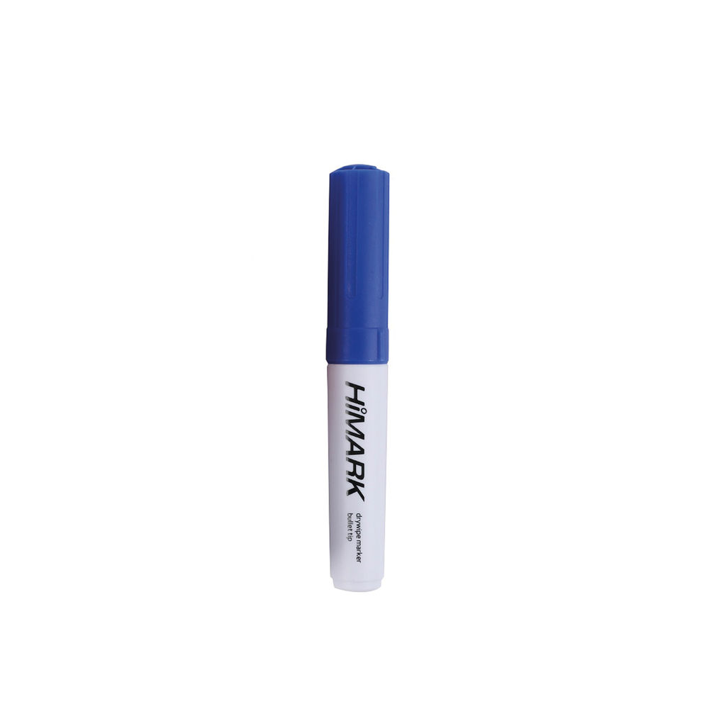 Blue Whiteboard Marker Pens Bullet Tip (Pack of 10) WB15 804001
