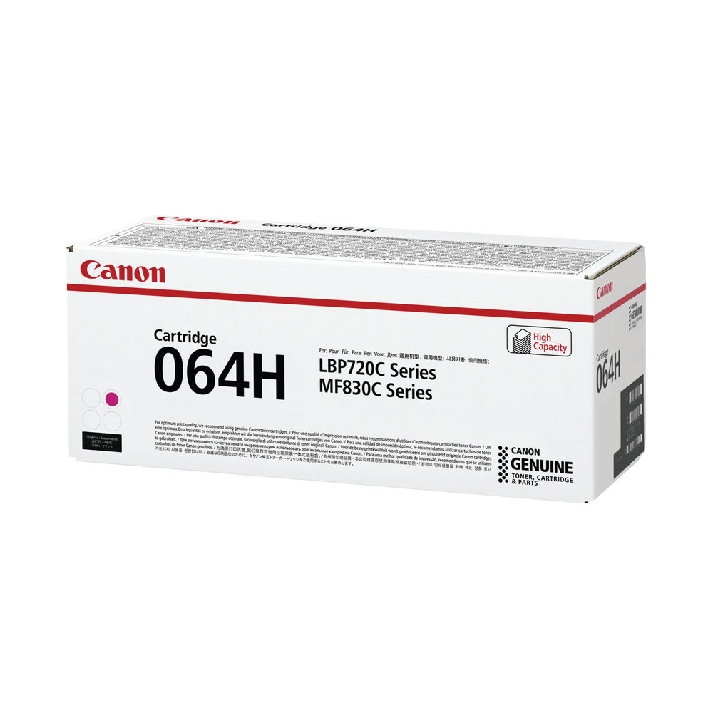 Canon 064H Magenta High Yield Laser Toner - 4934C001