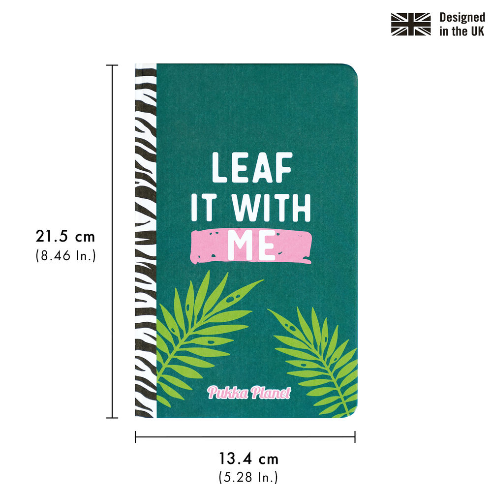 Pukka Planet 'Leaf it With Me' Notebook