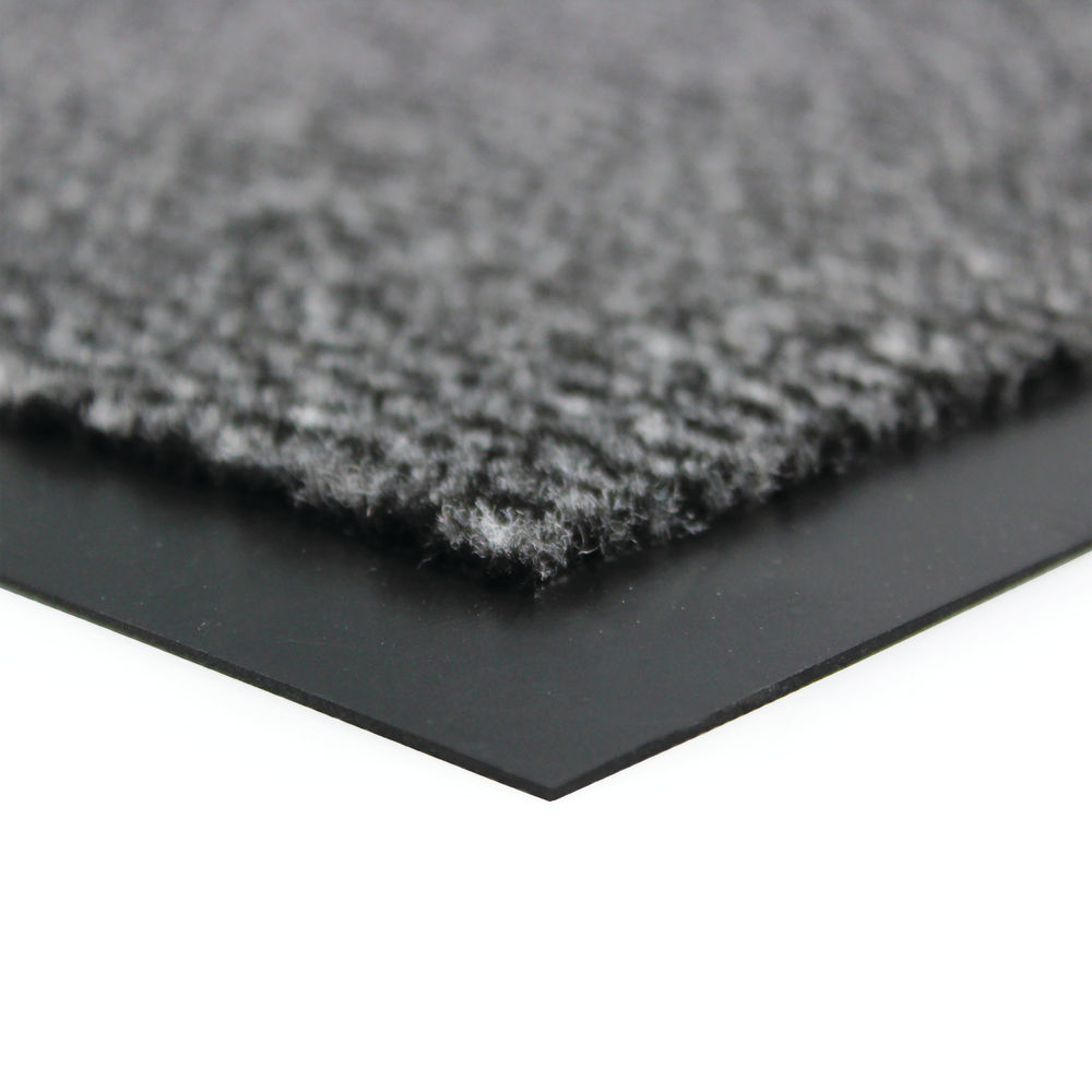 Floortex 900x1500mm Black and White Doortex Dust Control Door Mat