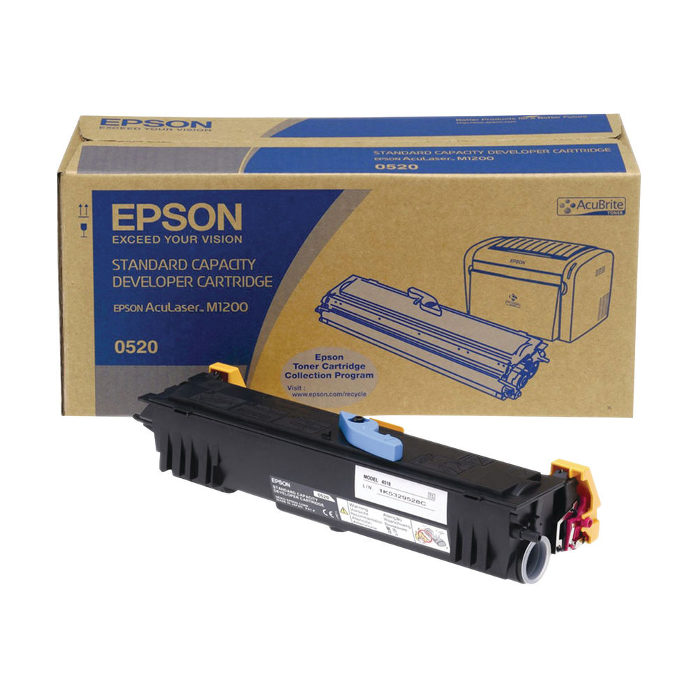  Epson  M1200 Black Toner  Cartridge  C13S050520