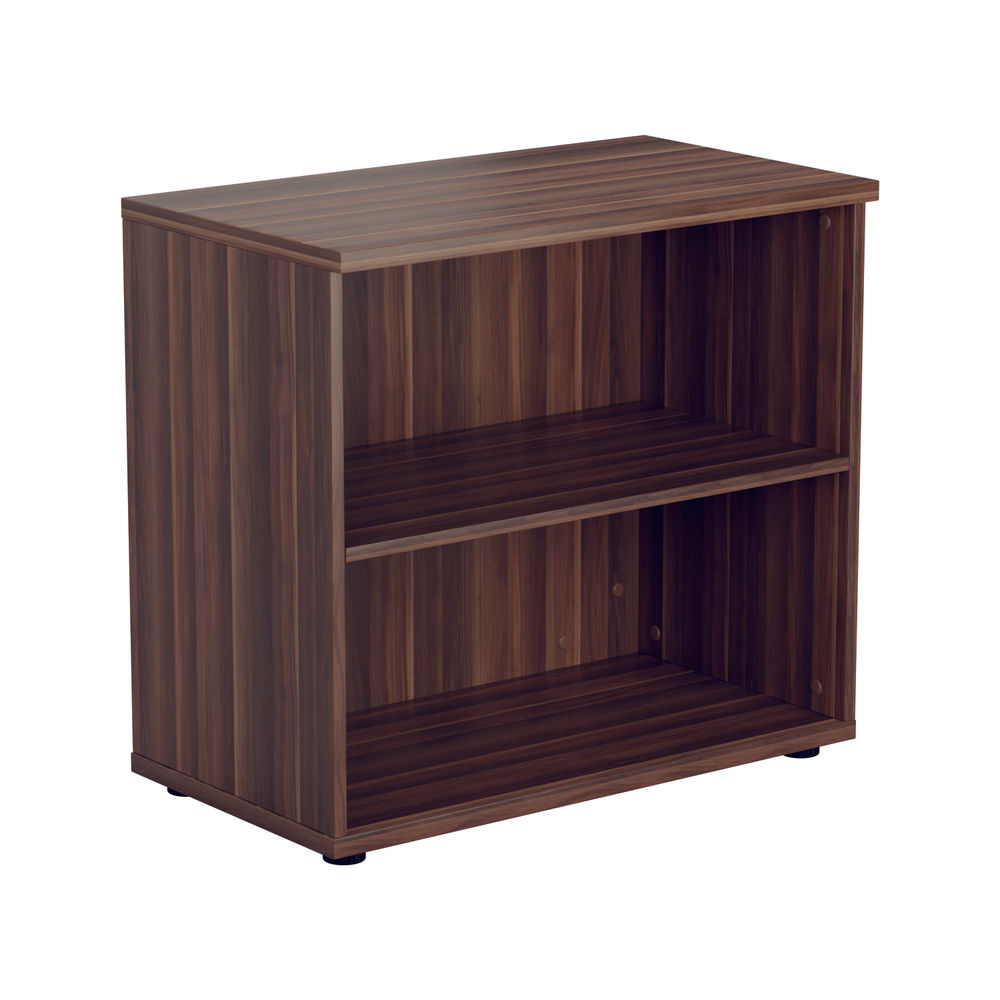 Jemini Wooden Bookcase 800x450x730mm Dark Walnut KF811329