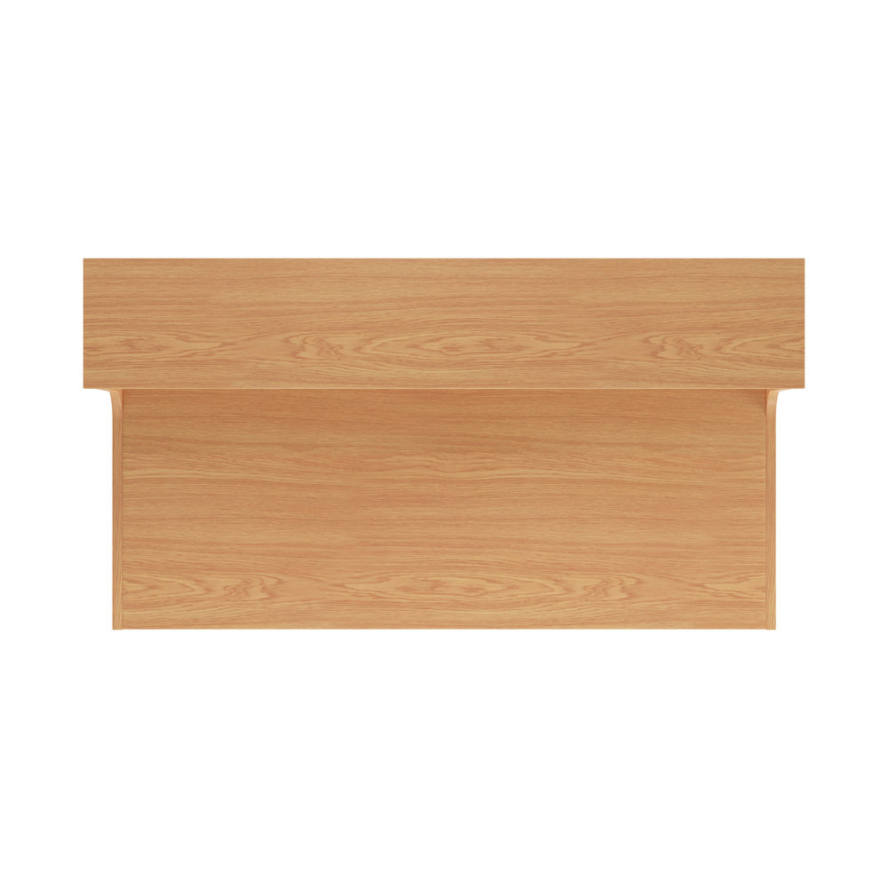 Jemini 1400x800mm Nova Oak Reception Unit