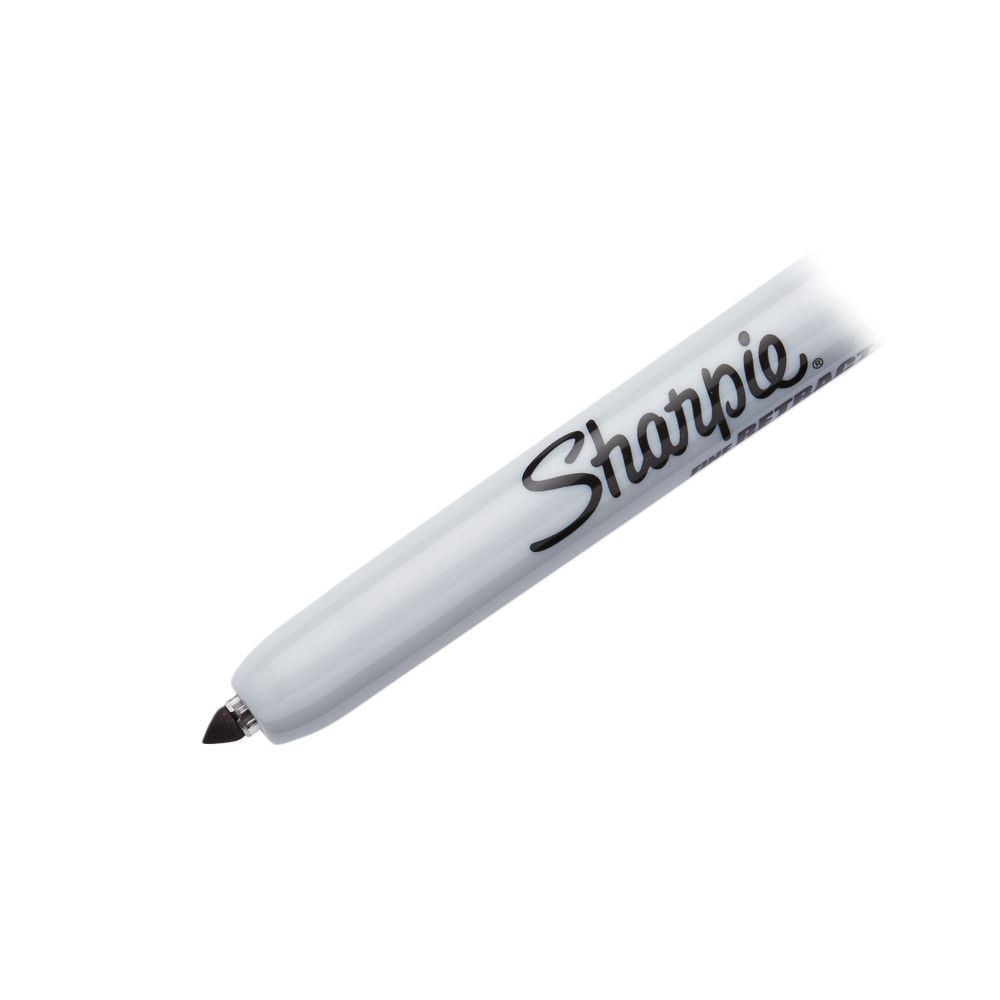 Sharpie Black Fine Permanent Markers (Pack of 12)