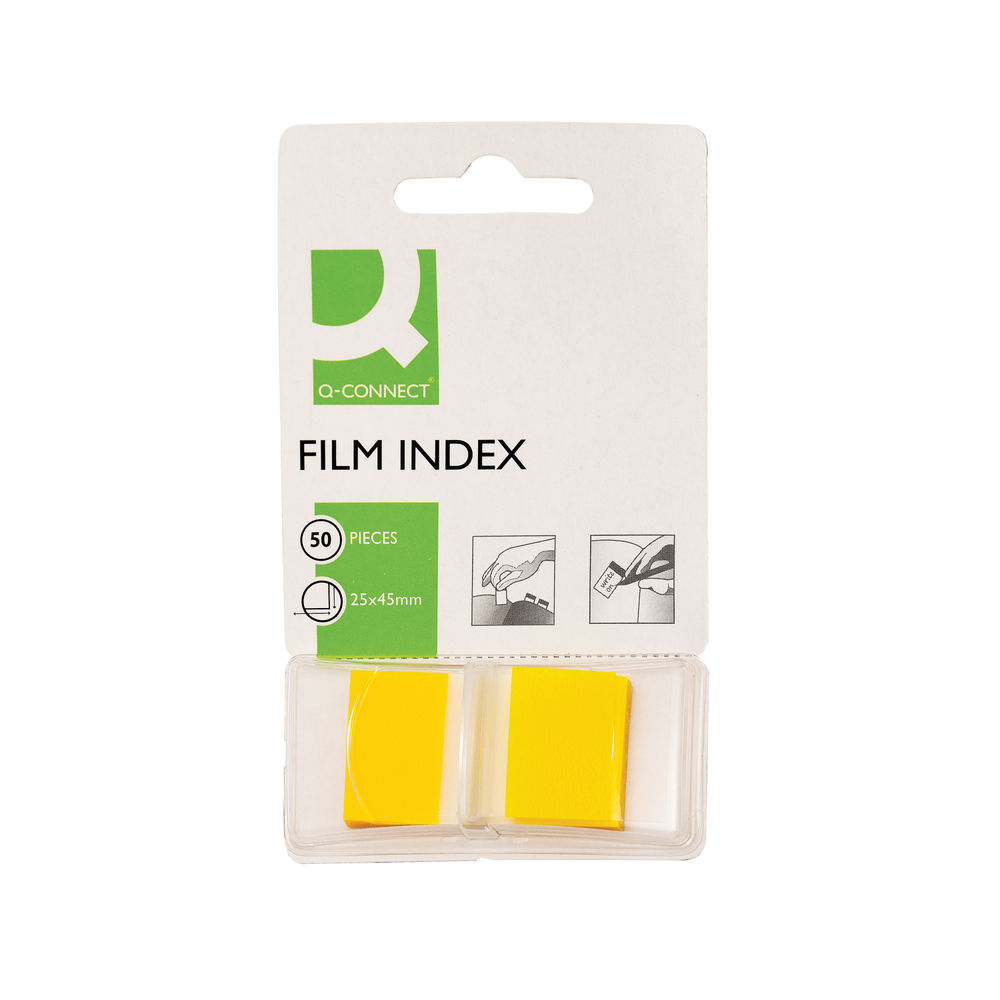 Q-Connect Page Marker Yellow (Pack of 50) KF03634