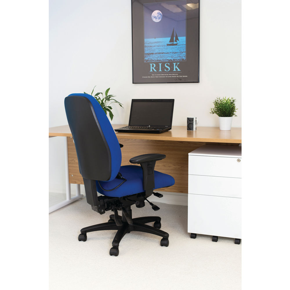 Avior Snowdon Blue Heavy Duty Office Chair