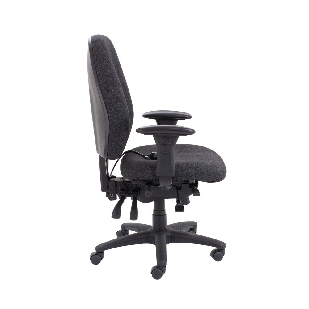 Avior Snowdon Black Heavy Duty Office Chair