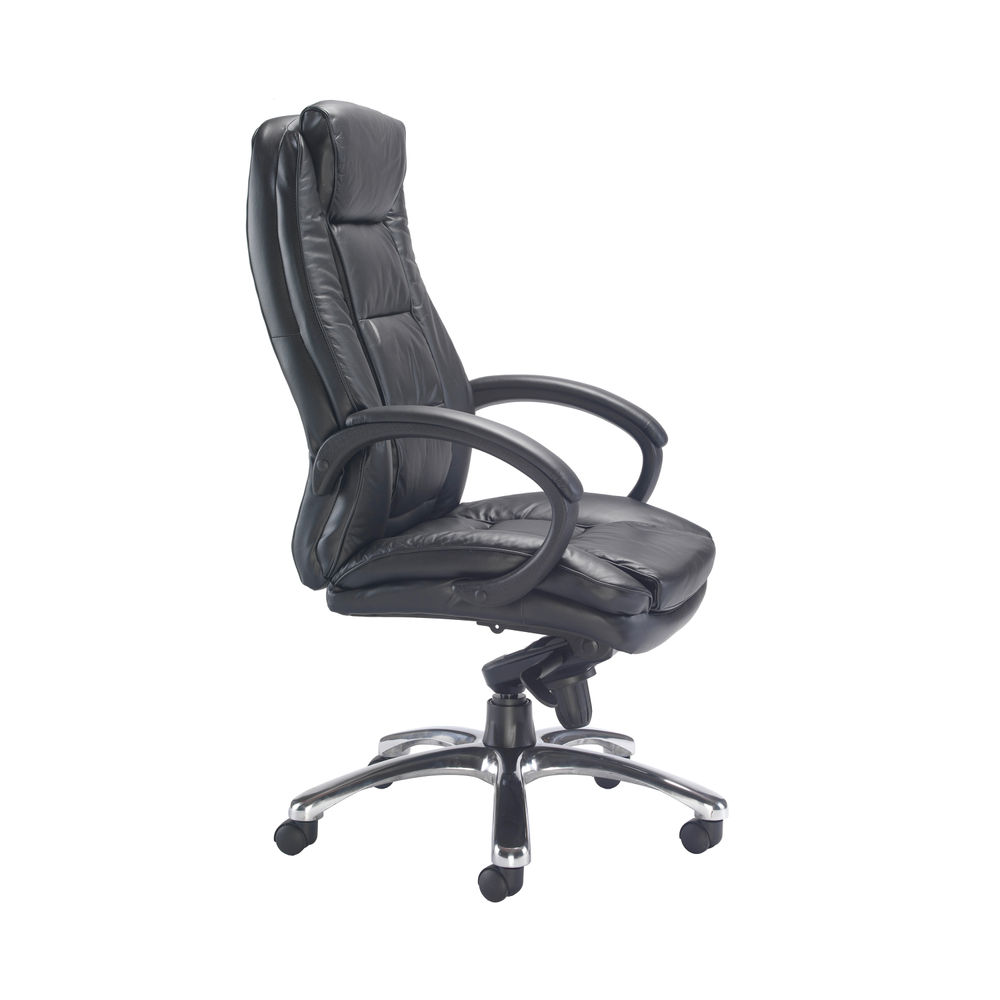 Avior Tuscany Black Leather Executive Office Chair