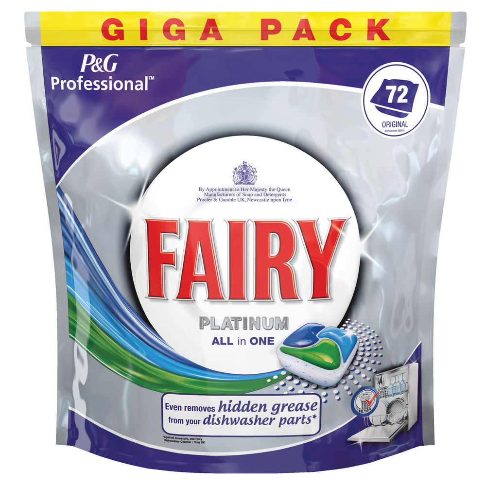 Fairy Platinum Dishwasher Tablets (75 Pack) 81448293