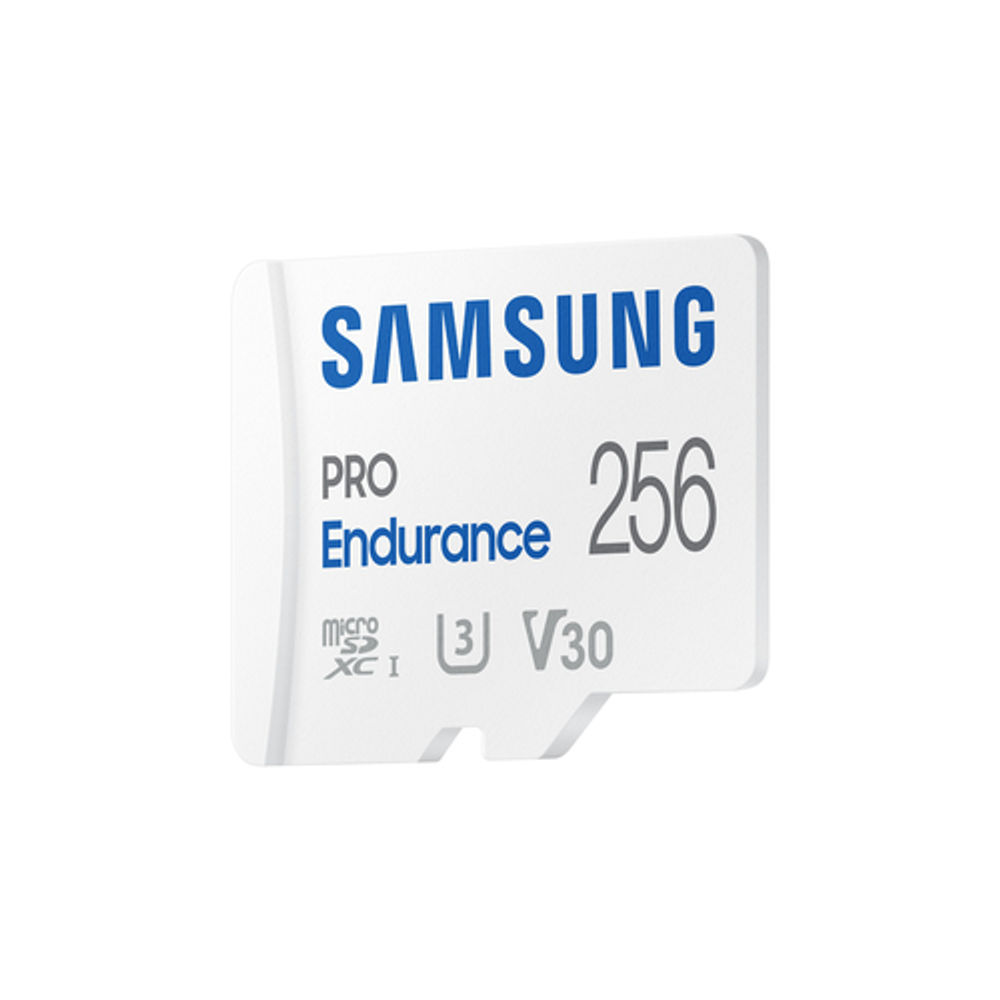 Samsung PRO Endurance MicroSDXC Card UHS-I Class 10 256GB White