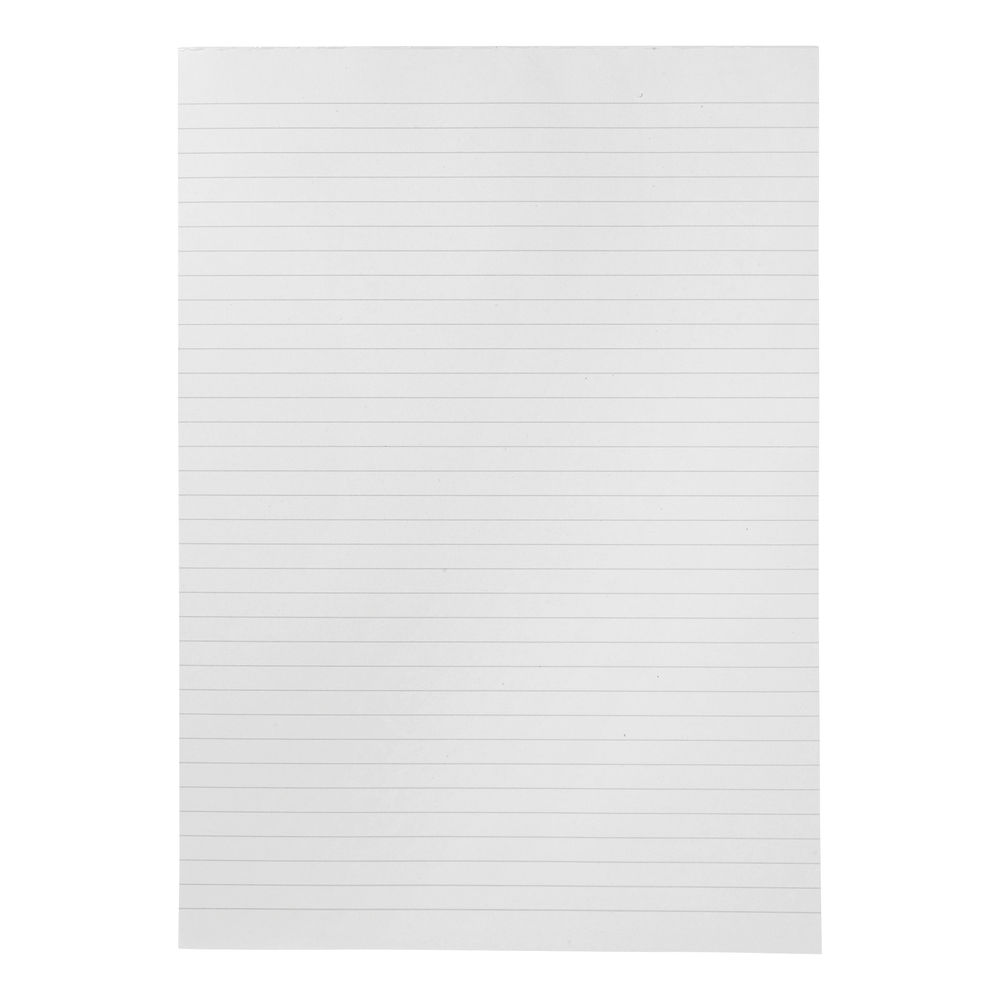 5 Star Recycled Memo Pad Headbound 70gsm Ruled 160pp A4 White Paper (Pack of 10)