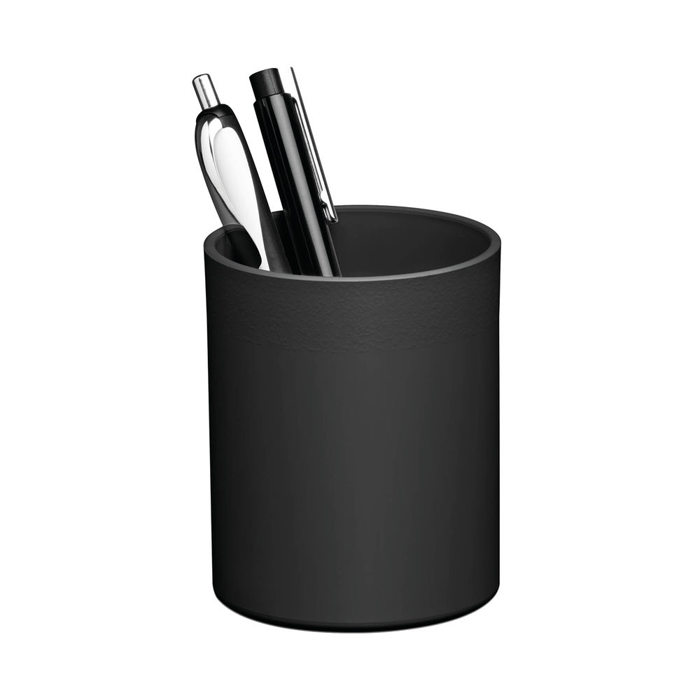 Pen Pot Holder Black Exacompta Forever 675014D - Hunt Office UK