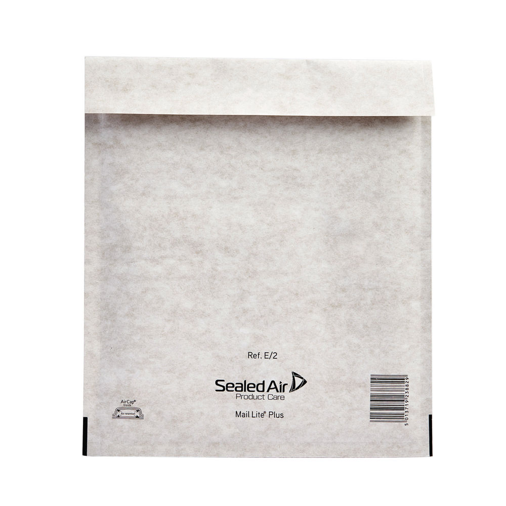 Mail Lite Plus Oyster Bubble Envelope - Size E/2 - Pack of 100