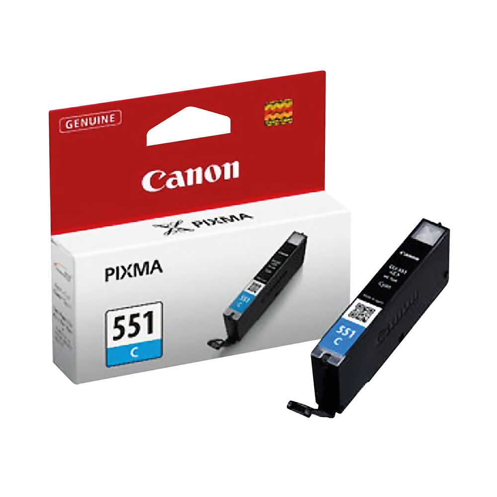 Canon CLI-551C Cyan Ink Cartridge - 6509B001