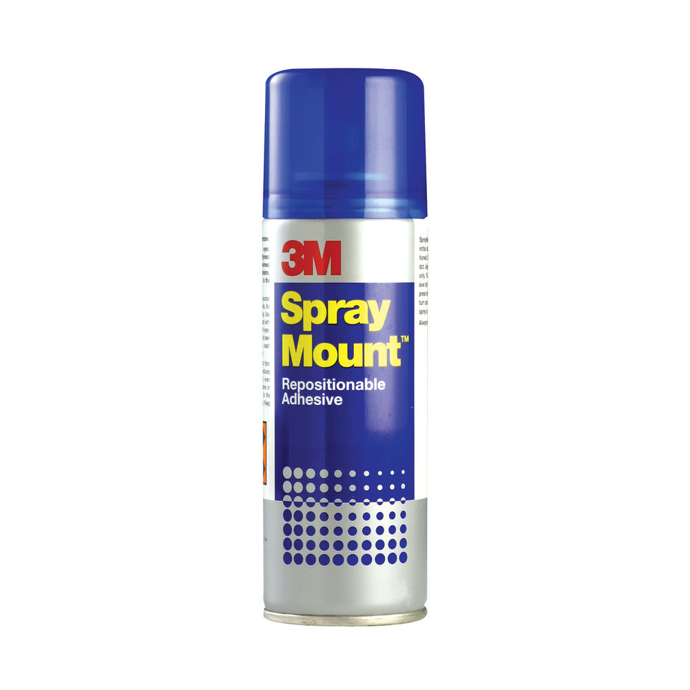 3M SprayMount Transparent Repositioning Adhesive 400ml SMOUNT